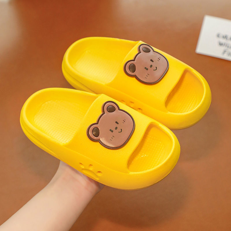 Children's slippers summer boys and girls parent-child models non-slip soft bottom home wear-resistant bath bathroom mute slippers