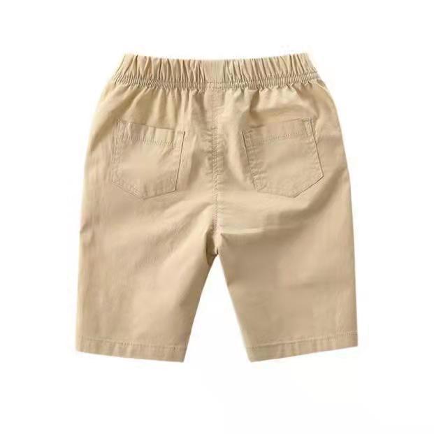 Boys' shorts summer wear new small and medium-sized children's baby pure cotton casual pants children's pants loose five-point pants tide