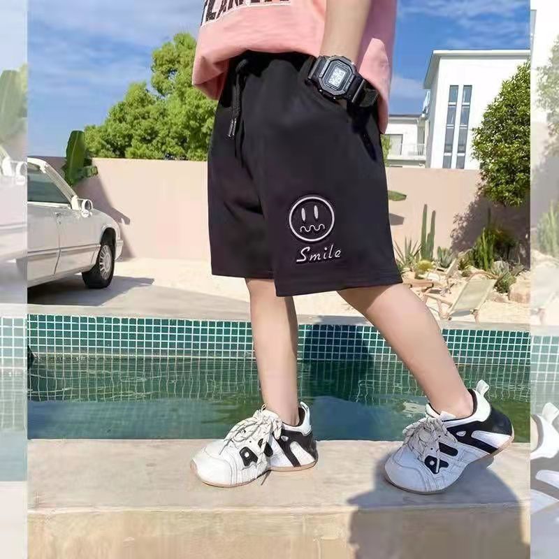 Baby boy shorts summer sports shorts children's casual five-point pants summer new cotton shorts Korean version