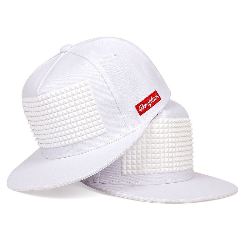 Hut für Herren, neuer koreanischer Modetrend, für Herren, Hip-Hop, verstellbarer Offsetdruck, flache Krempe, Cashew-Blume, Street Dance_voghion.com