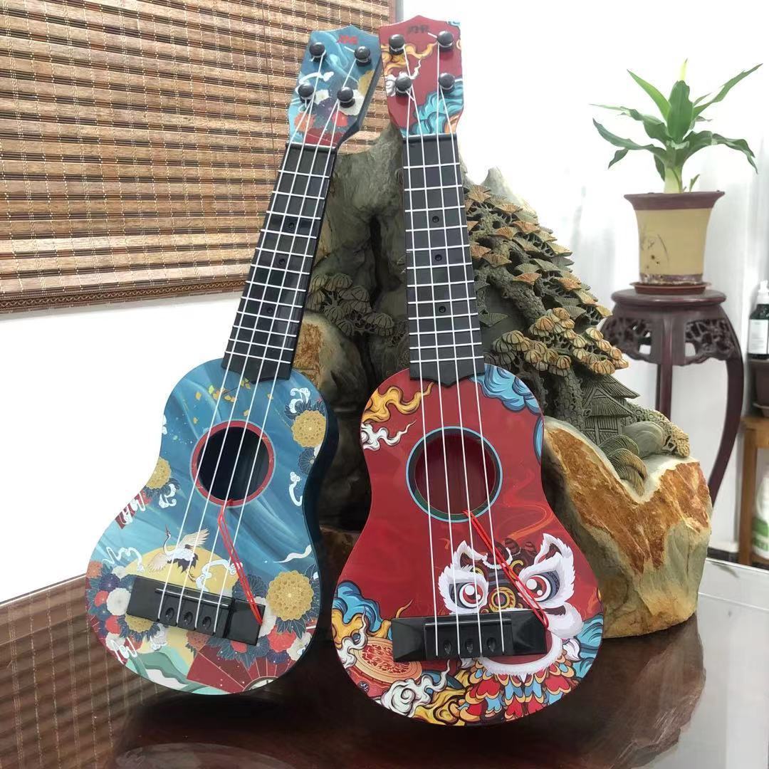 儿童可弹奏尤克里里初学者吉他玩具乐器早教启智男女孩礼物礼品