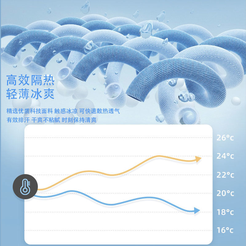 南极人防晒冰袖夏季男女冰丝袖套ins开车手套防紫外线手袖手臂套