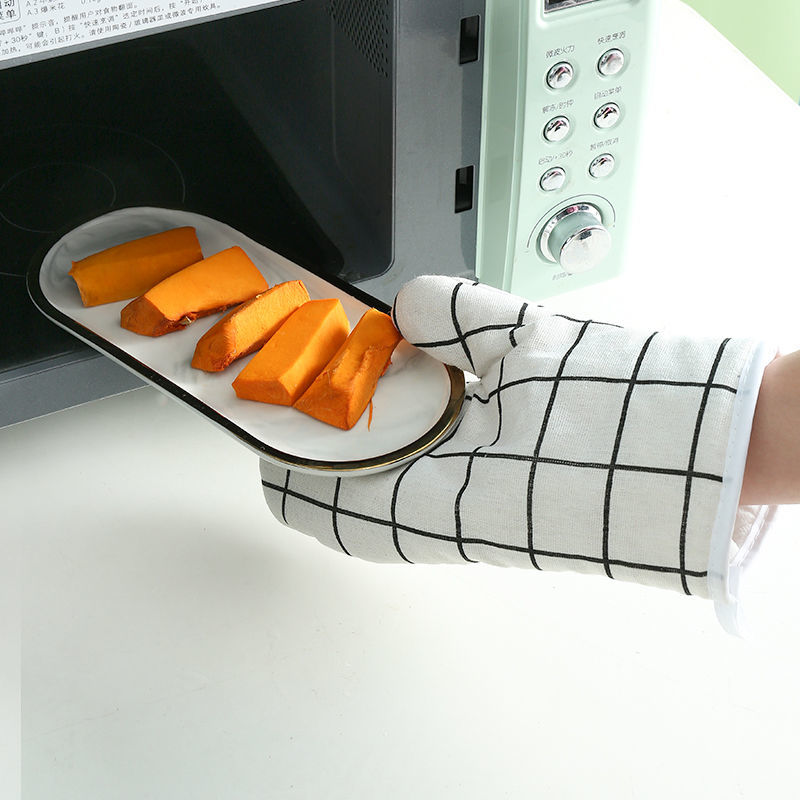 隔热手套防烫手套厨房隔热烤箱手套烘焙耐高温加厚家用微波炉手套