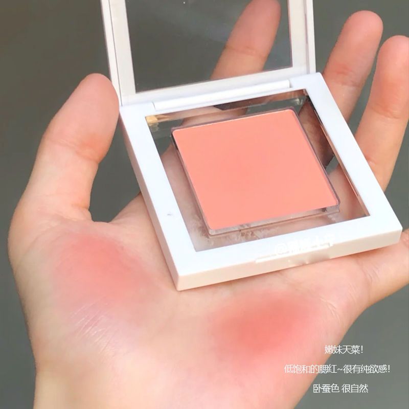 ins超火單色腮紅學生黨高顏值立體高光修容盤一體盤曬紅小西同款