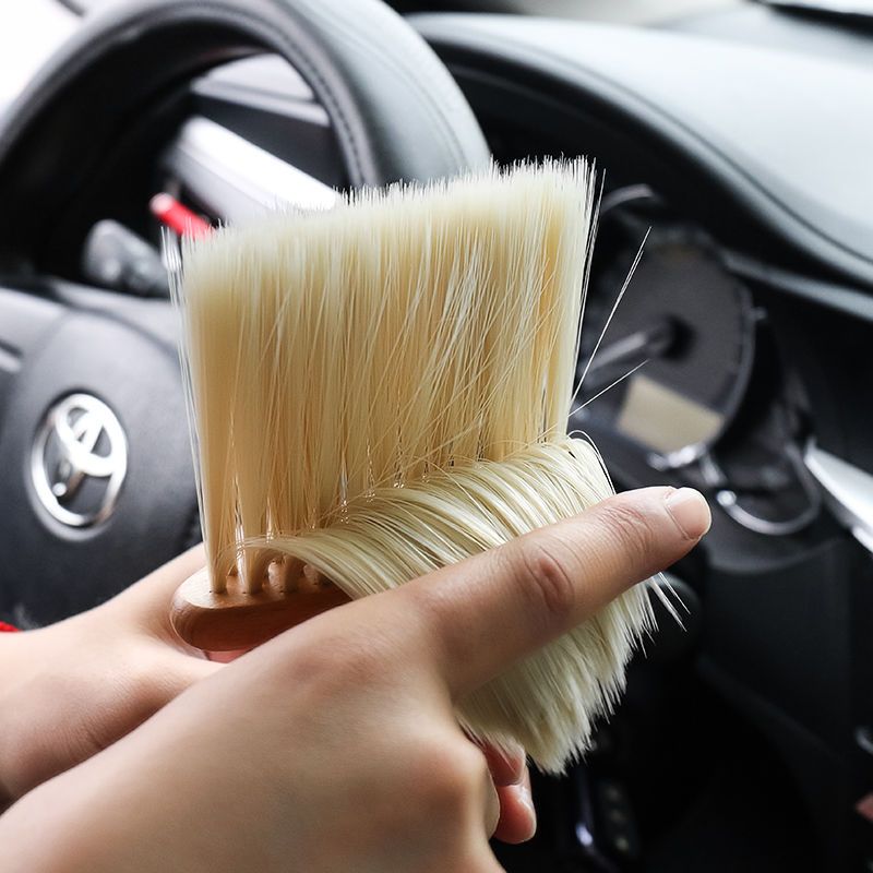汽车空调出风口清洁刷车清洗小毛刷清理除尘洗车大软毛刷工具刷子