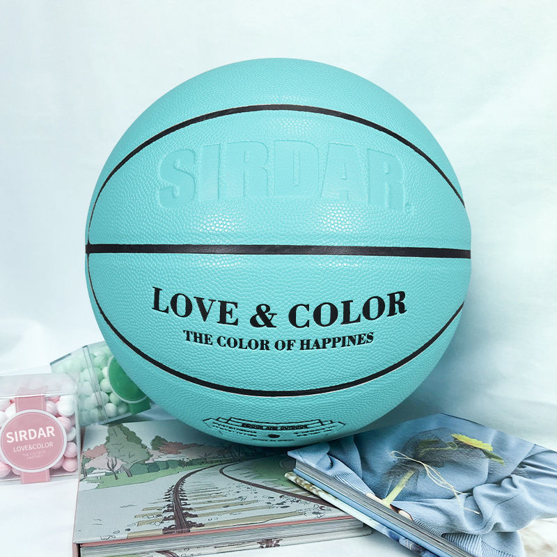 篮球正品网红鸟蛋蓝色成人7号室外耐磨蓝球版送男女友礼物盒