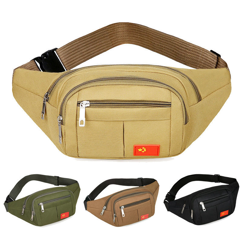 Waist bag men's work site belt women's running mobile phone bag multi-functional work bag large capacity cash register bag