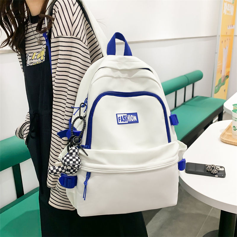College student schoolbag female ins sen series all-match high-value high-value large-capacity dirt-resistant middle school students niche unpopular backpack