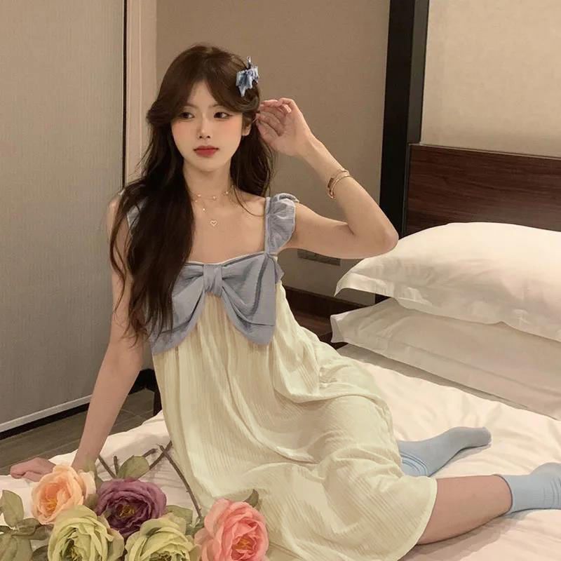 睡衣女ins風夏季吊帶甜美學生公主風2022年新款睡裙家居服可外穿