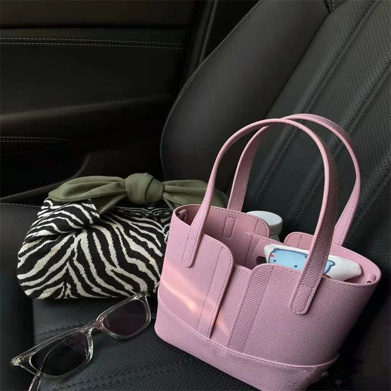 Niche women's bag new explosive style retro high-end texture fashion bucket bag tote bag female vegetable basket handbag