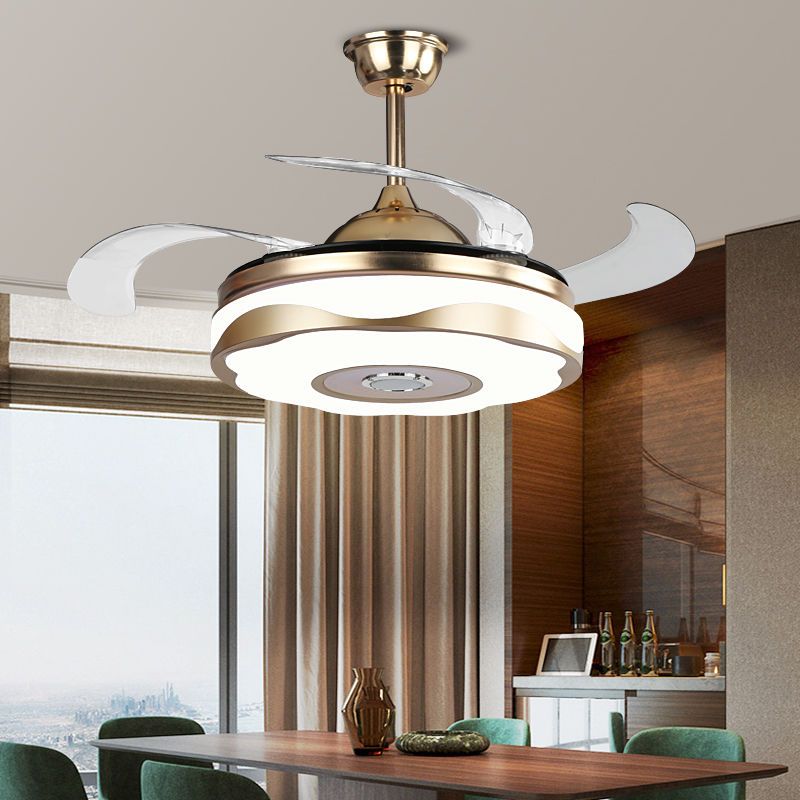 风扇灯2021年新款隐形吊扇灯家用一体吊灯客厅餐厅卧室吸顶电扇灯