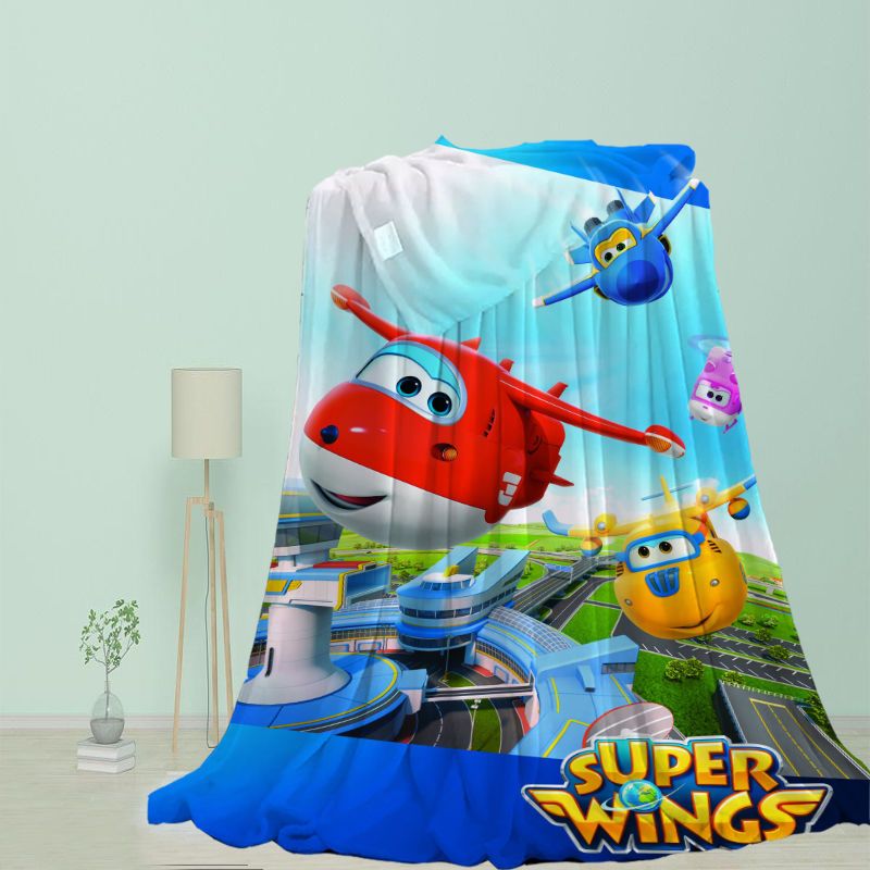 Super Feixia flannel children's blanket bed single spring summer siesta thin air conditioning blanket dormitory single double blanket