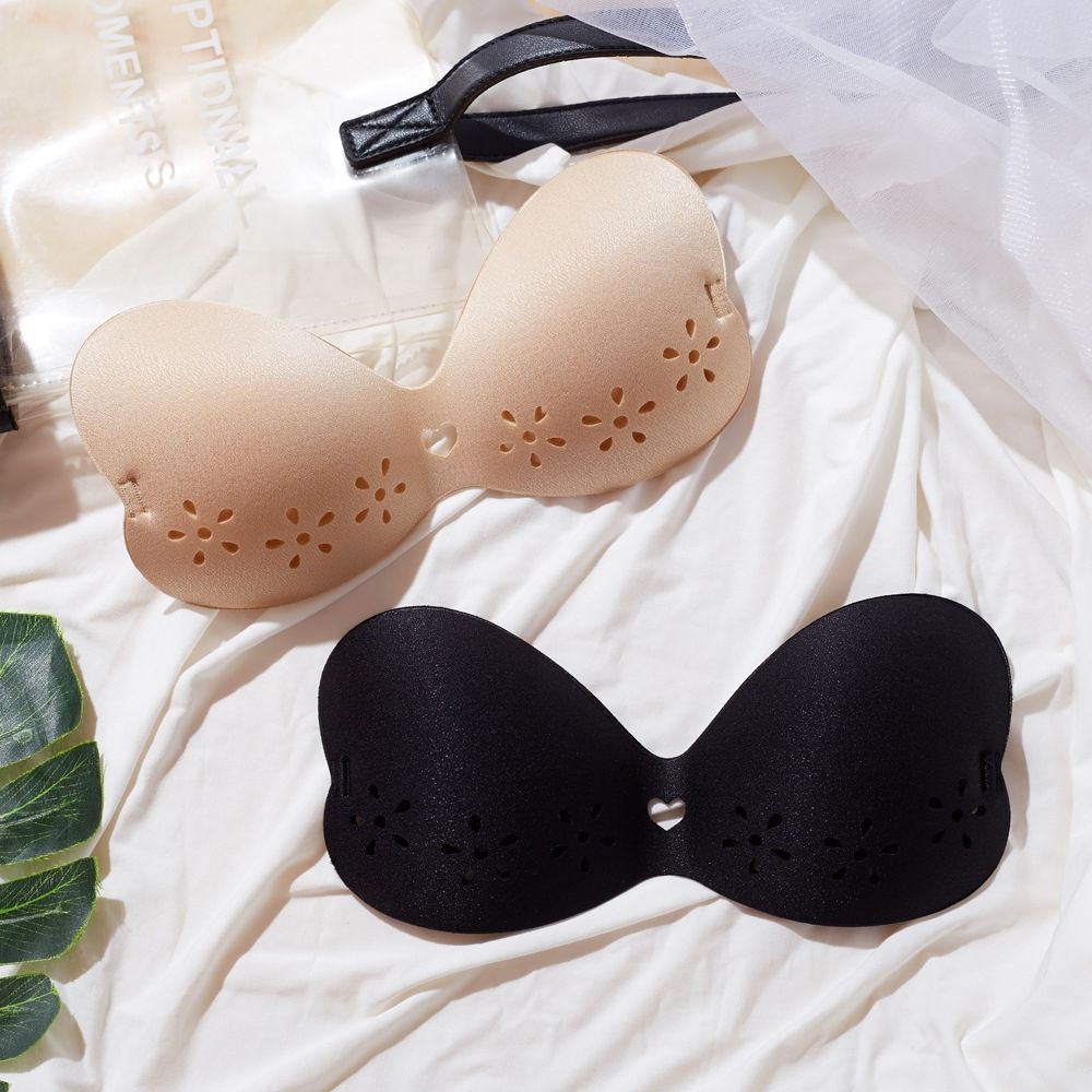Summer thin breathable chest stickers gathering invisible non-slip anti-fall wedding photo tube top strapless underwear