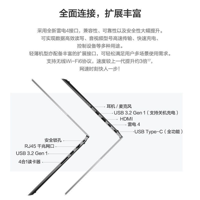 联想ThinkBook 14酷睿11代I5-1155G7 14英寸轻薄笔记本电脑官翻