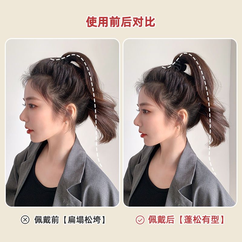 High ponytail fixed artifact hairpin small grab clip anti-sagging claw clip bangs side hairpin shark clip headwear