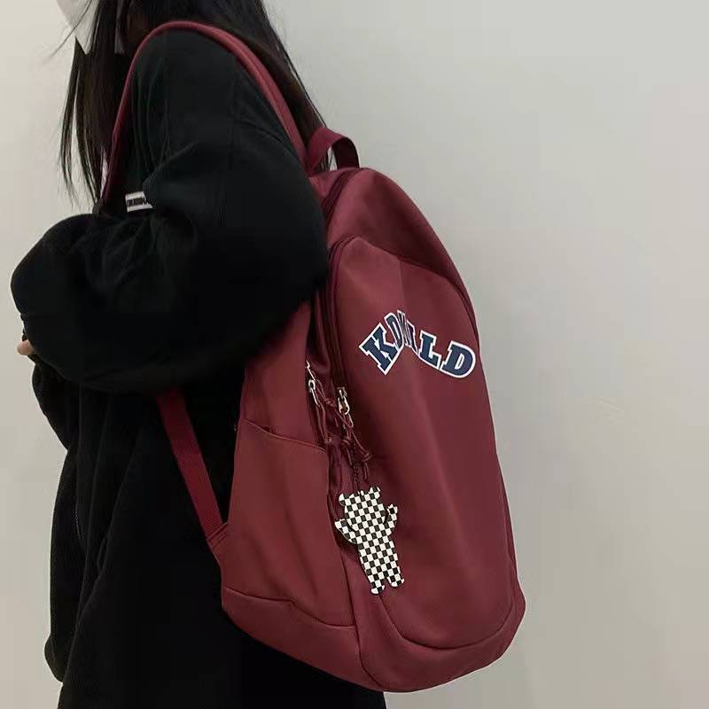 書包女ins森系百搭大學生復古雙肩背包初高中大容量日系韓版潮牌