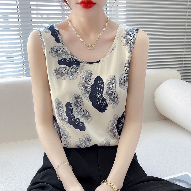 Temperament summer new camisole women's inner suit camisole French sexy thin section foreign style strapless top