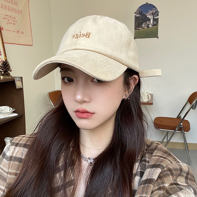 Hat female peaked cap 2022 new ins Korean version of the wild three-dimensional baseball cap spring and summer sunscreen sun hat tide