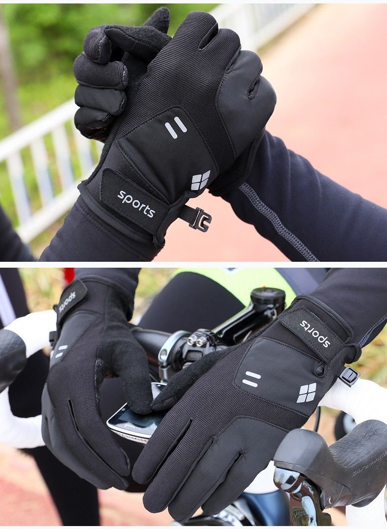 Cykelhandsker til mænd og kvinder sommer åndbare touch screen_voghion.com