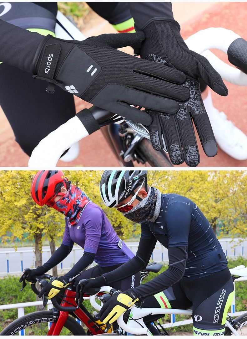 Cykelhandsker til mænd og kvinder sommer åndbare touch screen_voghion.com