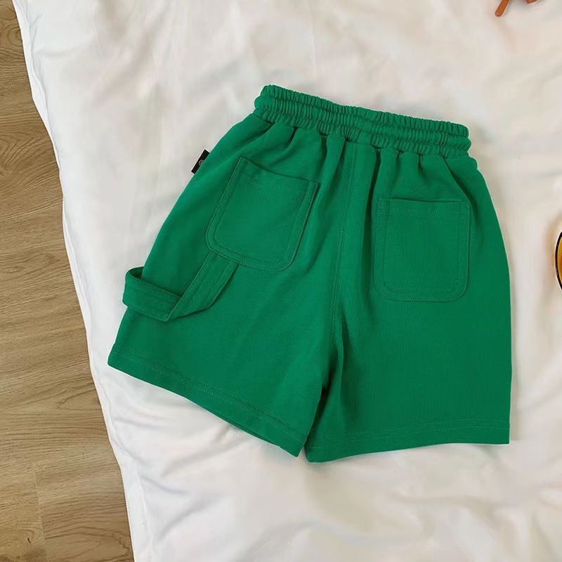 Children's shorts  summer new boys and girls loose casual five-point pants children's thin section all-match pants