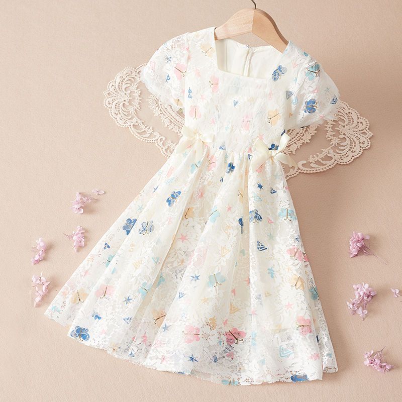 公主裙女童夏季童裝洋氣兒童夏裝連衣裙小女孩裙子薄款2022新款裙