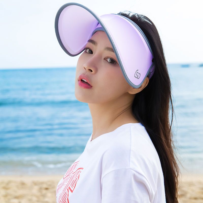 Sun hat women's sun hat breathable UV protection outdoor net red sun hat big brim