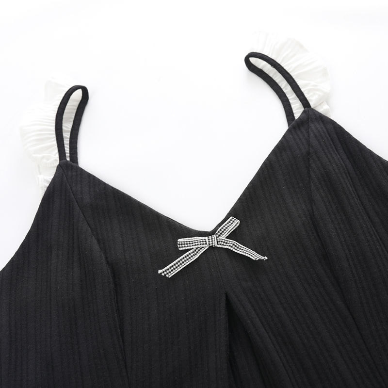 Nanjiren sling nightdress women's pure cotton 2023 new summer thin vest skirt sexy pure lust pajamas