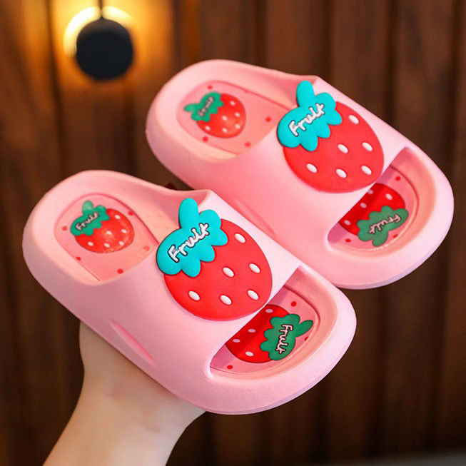[New listing] Girls' sandals and slippers indoor non-slip soft bottom 3 children's 2-8 years old girl baby slippers spring and summer