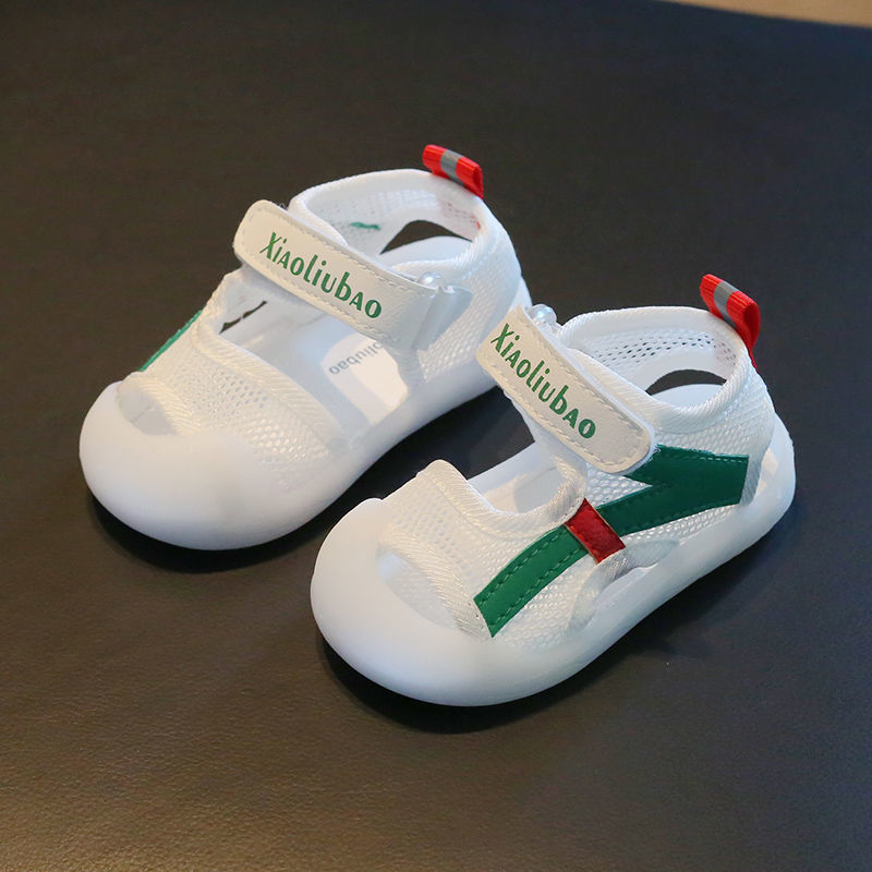 宝宝凉鞋学步鞋夏季软底0-2岁1男女婴儿鞋子宝宝时尚透气防滑凉鞋