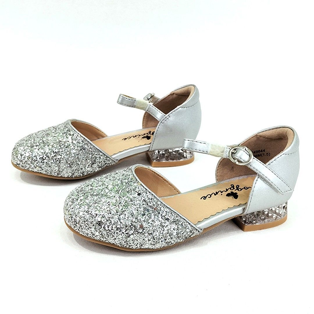 Frog Prince Flashing Lights Princess Shoes Genuine Girls Sandals Dance Shoes Thin Section Ultra-thin Flash Shoes