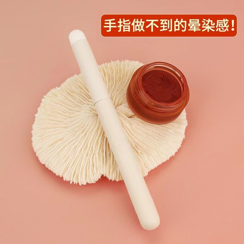 小喵駕到唇刷口紅刷圓頭便攜暈染刷化妝師專用潤唇膏專業迷你刷