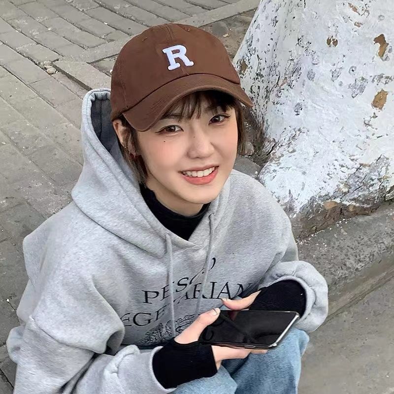 Baseball Cap For Women Embroidered Letter Summer Sunscreen Hat_voghion.com