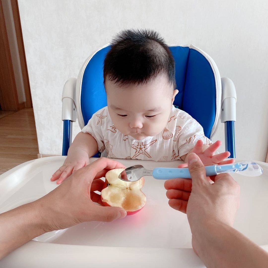 婴儿刮泥勺子刮苹果泥婴幼儿吃水果泥硅胶勺儿童宝宝辅食工具神器