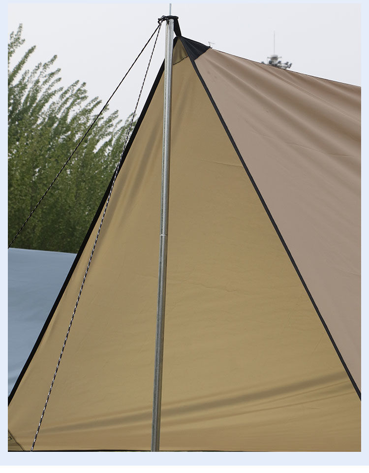 户外天幕帐篷露营便携式野营野餐防晒防雨加厚防紫外线凉棚遮阳棚