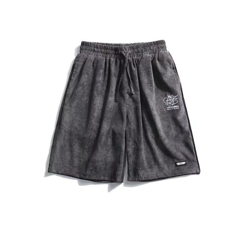 Shawn Yue straight casual shorts men's summer wear loose tide brand ins Japanese trend couple running five-point pants