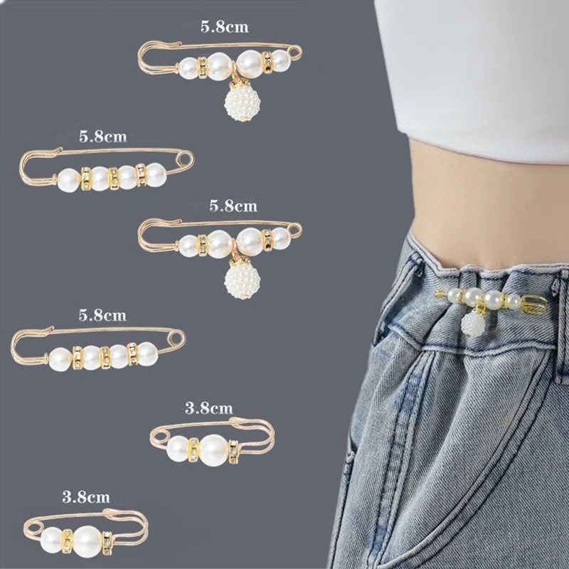 Waist retraction Brooch waist modification small artifact fixed clothes straps pants skirt waist retraction anti light Brooch female Brooch