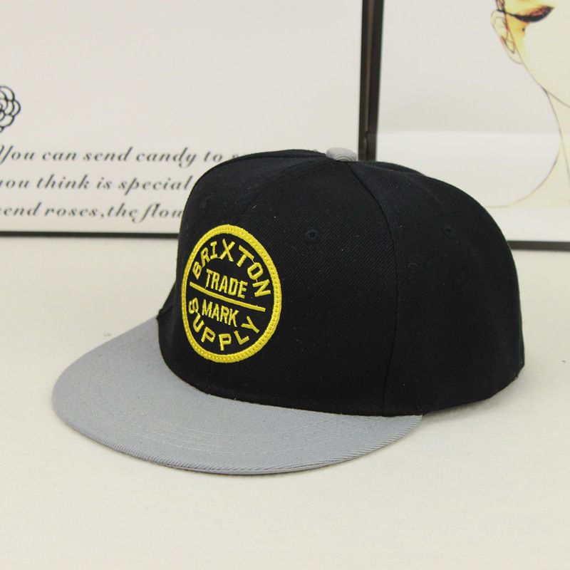 Flat Brimmed Baseball Cap For Men Adjustable Sun Hat Summer Style_voghion.com