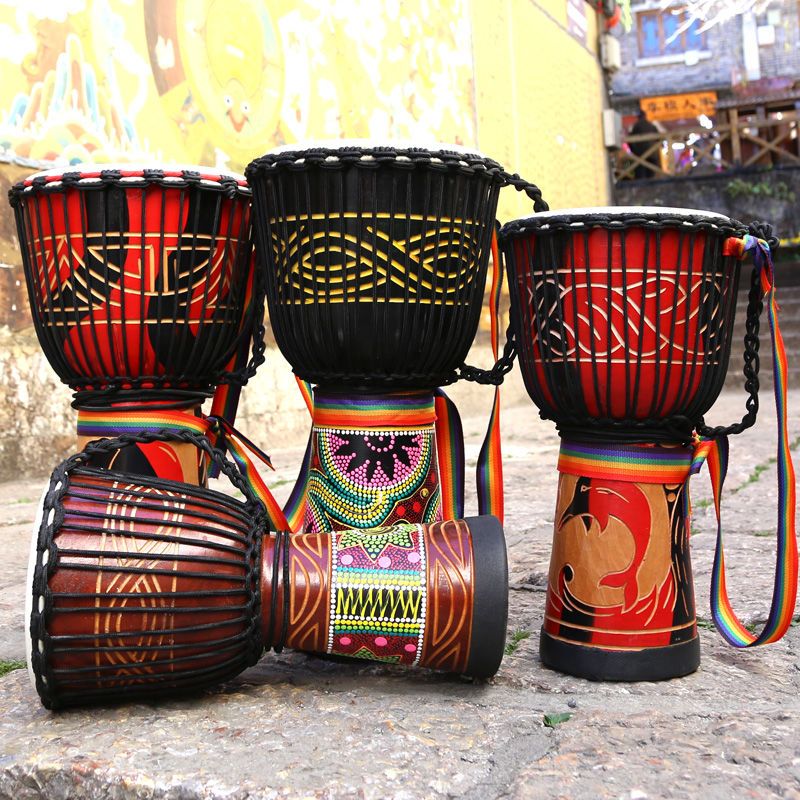 非洲鼓小学生新手入门羊皮专业非洲手鼓高音质成人初学者12寸13寸