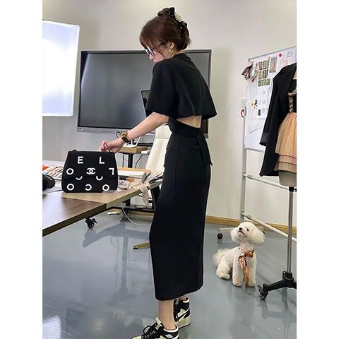 High sense small fragrance skirt 2022 new light familiar style women's temperament professional suit skirt two-piece suit