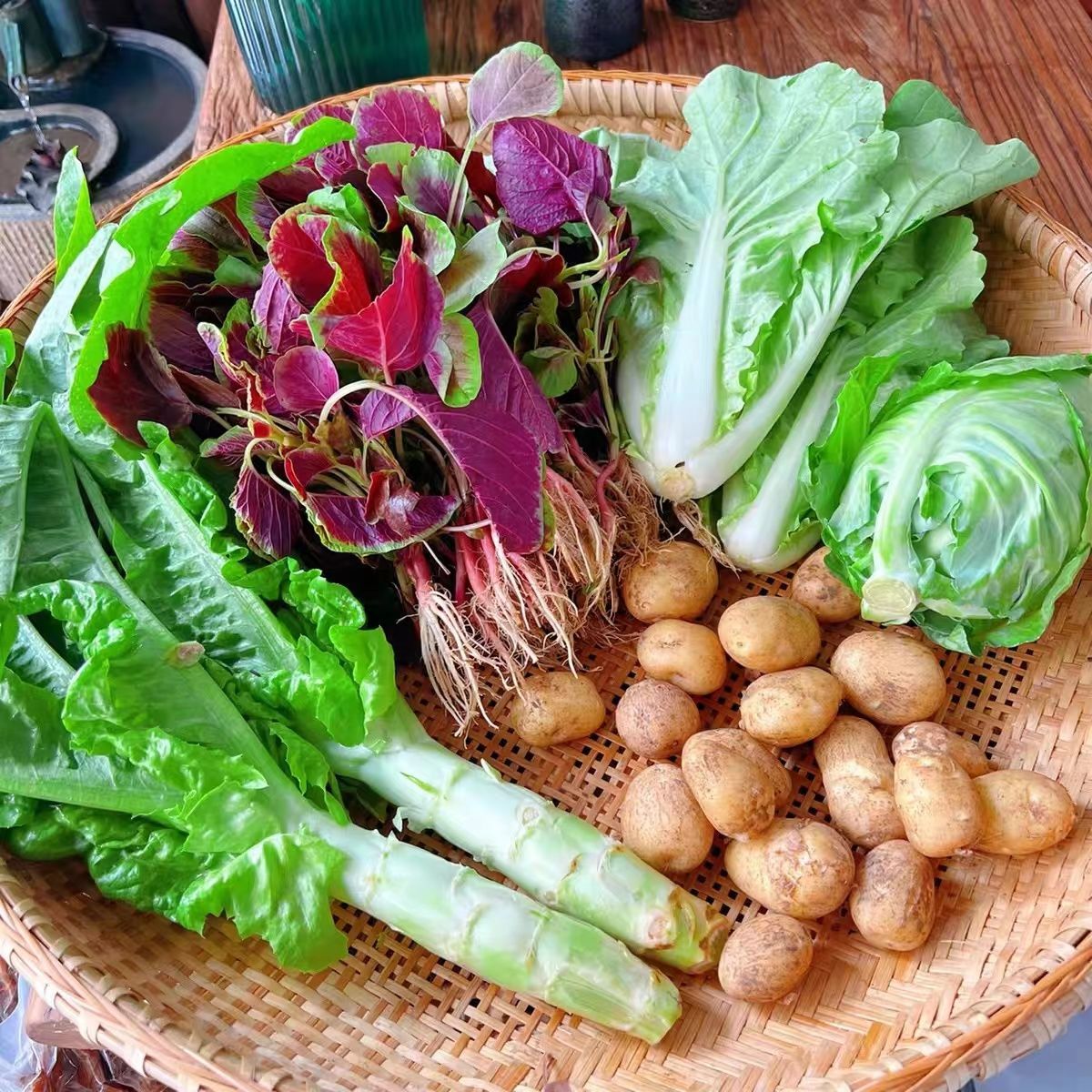 【今天直发上海】蔬菜盲盒10种蔬菜组合包邮随机搭配蔬菜现摘混搭