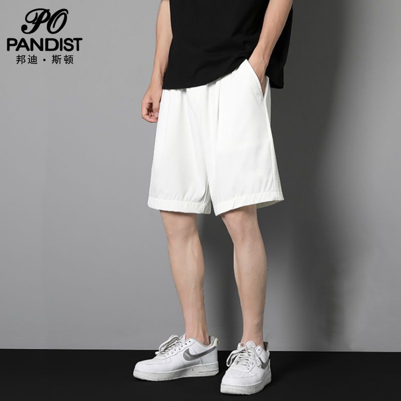 PANDIST sports shorts men's summer fitness casual five-point pants ice silk quick-drying thin running sports pants