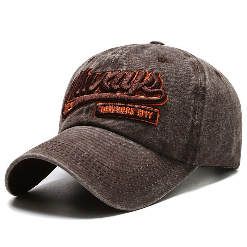 Duck Tongue Hat för män och kvinnor Sport Vattentvätt Denim Casual Baseballkeps Koreansk version Mångsidigt gatmode_voghion.com