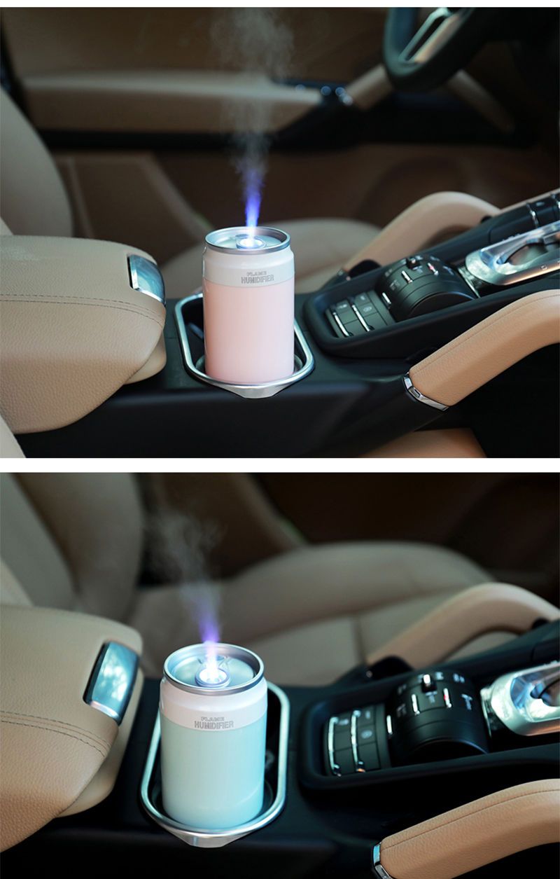 车载加湿器无线不插电可充电可加香薰香水汽车用品家用空气净化器