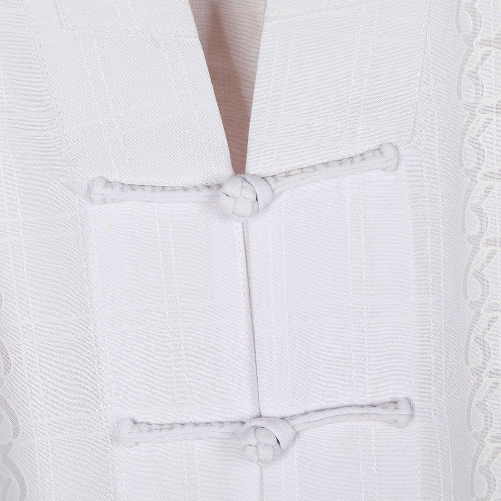 八卦短袖衣服裤子居士服练功服唐装道用品批发短褂长褂双龙法衣 detail 8