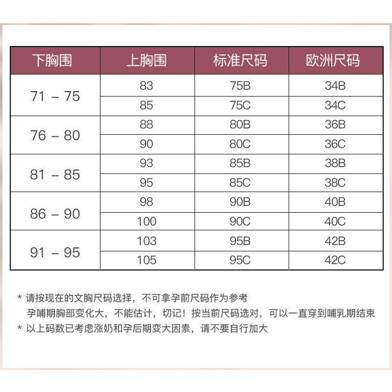 米度丽孕妇哺乳内衣聚拢防下垂怀孕期专用产后喂奶文胸罩薄款bra