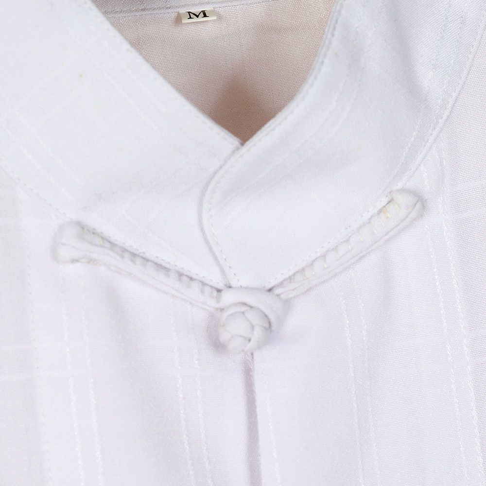 八卦短袖衣服裤子居士服练功服唐装道用品批发短褂长褂双龙法衣 detail 5