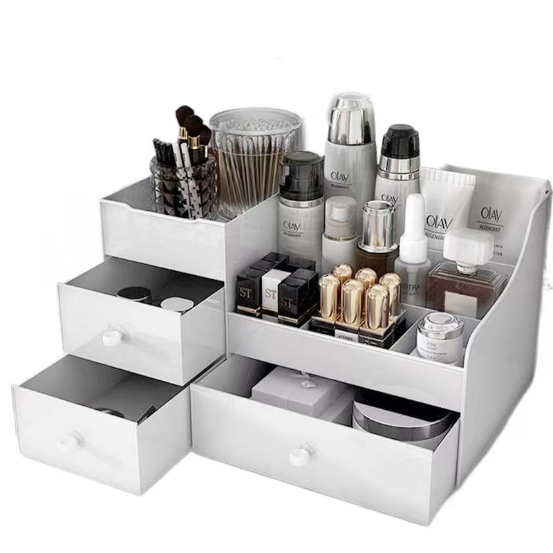 Cosmetic storage box desktop rack drawer multi-functional storage rack dressing table skin care product storage dormitory