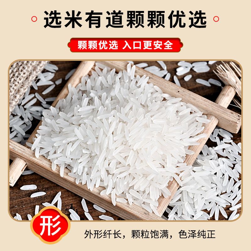 165892-2021新米象牙香米猫牙米长粒香超长大米丝苗煲仔饭批发非泰国香米-详情图