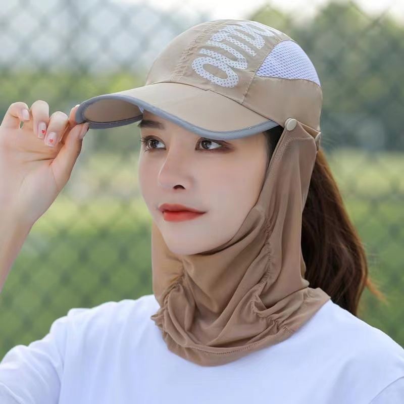 Hat men summer Korean version foldable fishing sun hat fashion beach sun hat UV protection sun hat women